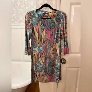 Tommy Hilfiger colorful paisley dress size 6